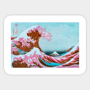 The Great Vapor Wave Sticker